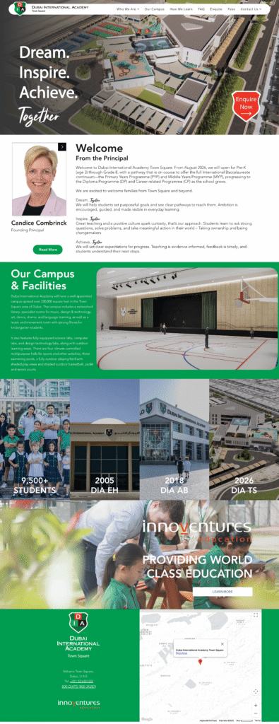 Nadeem Niyas - Website - Dubai International Academy Town Square