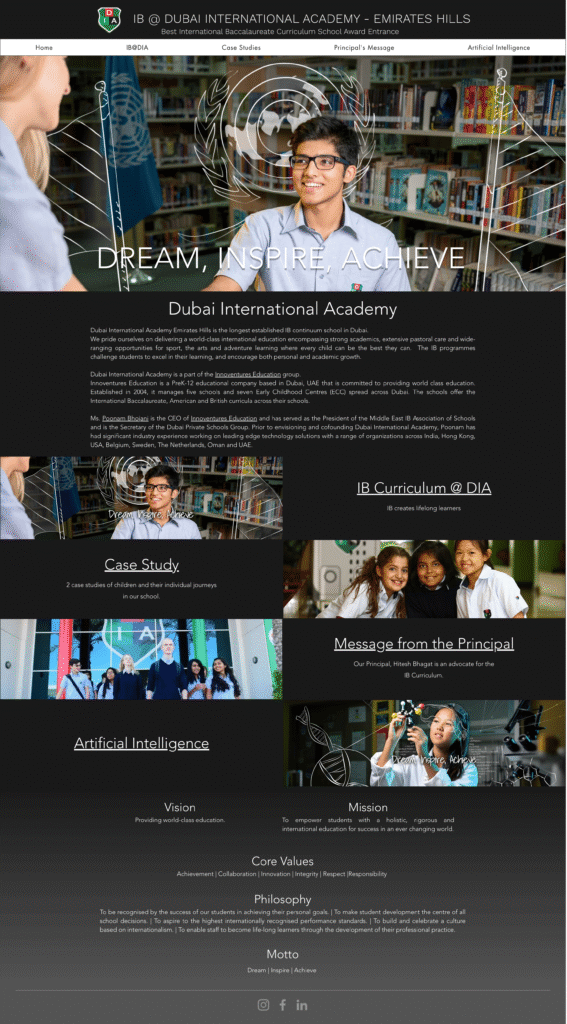 Nadeem Niyas - Website - IB At DIA Dubai